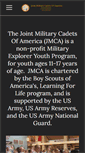 Mobile Screenshot of militarycadet.us